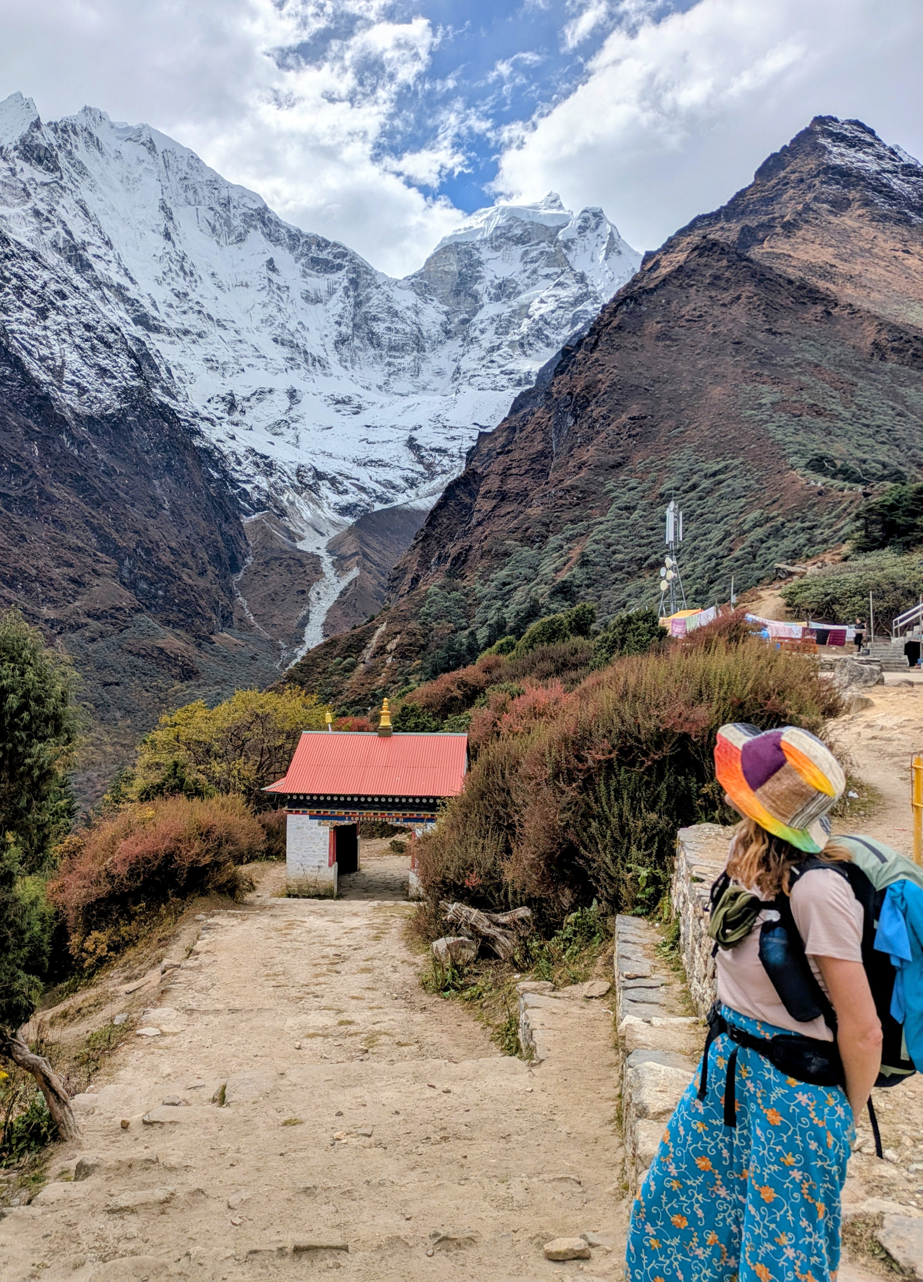 Arrivée à Tengboche