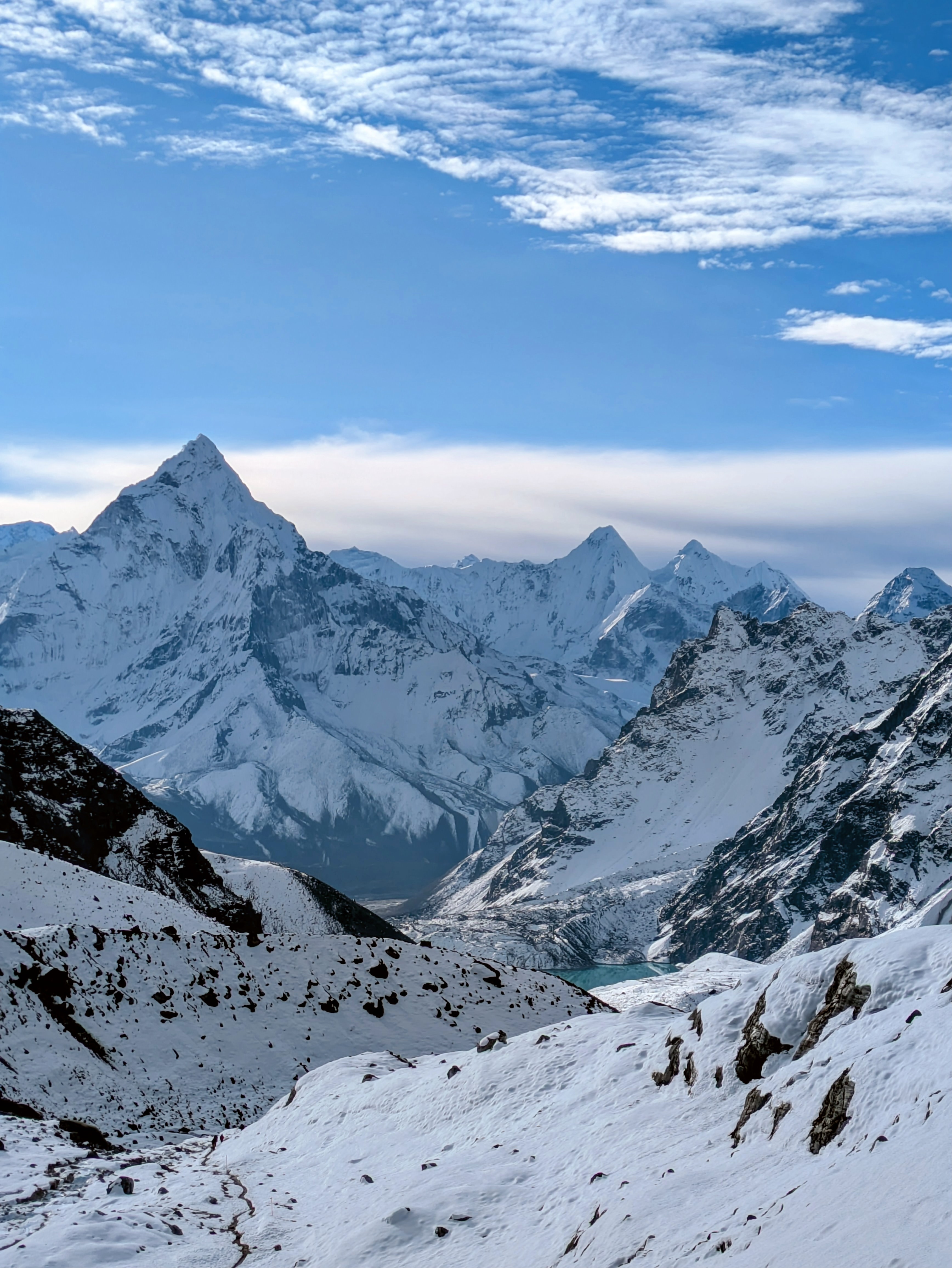 La vue depuis les hauteurs