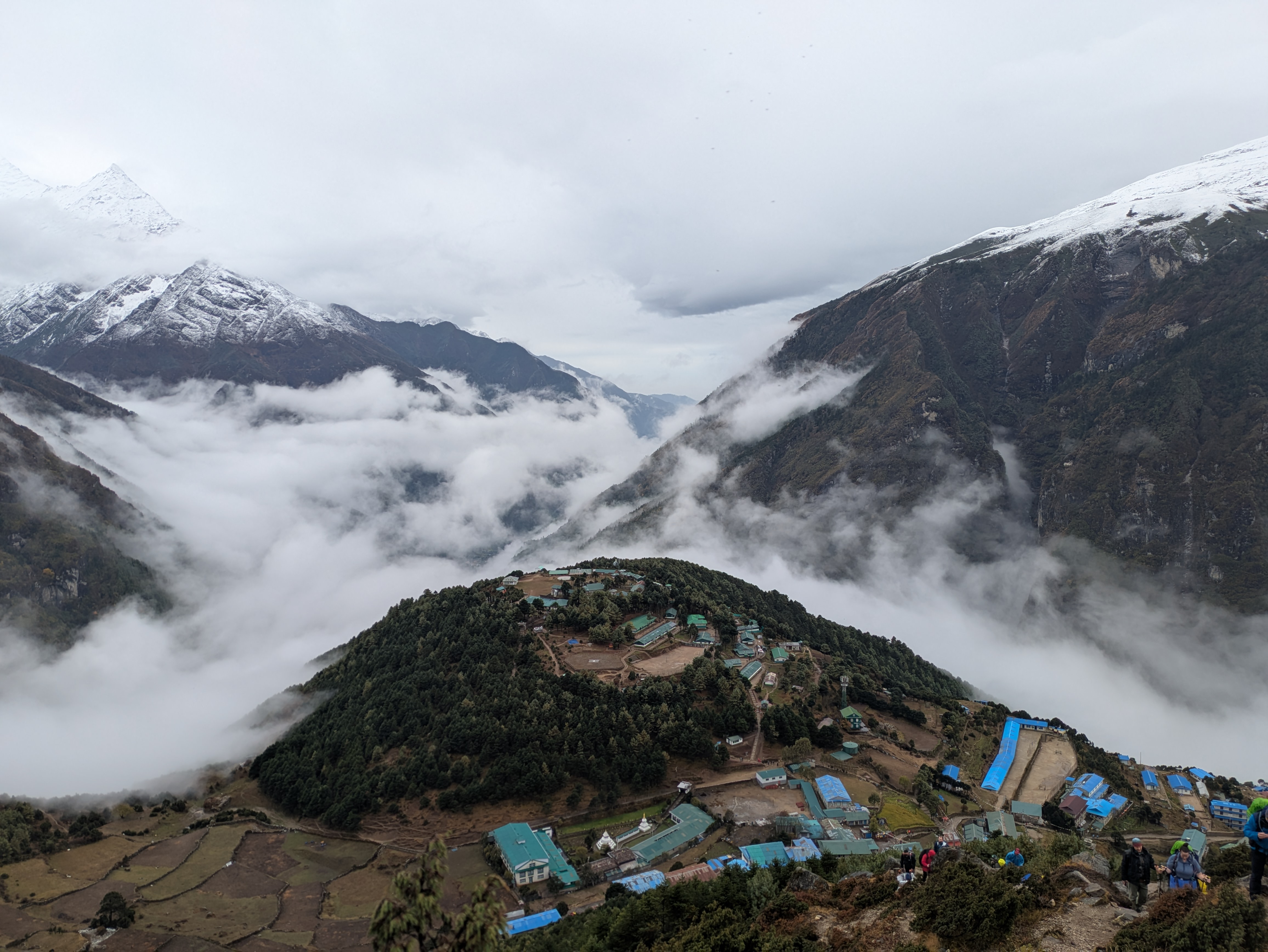 Manche Bazar vue du haut
